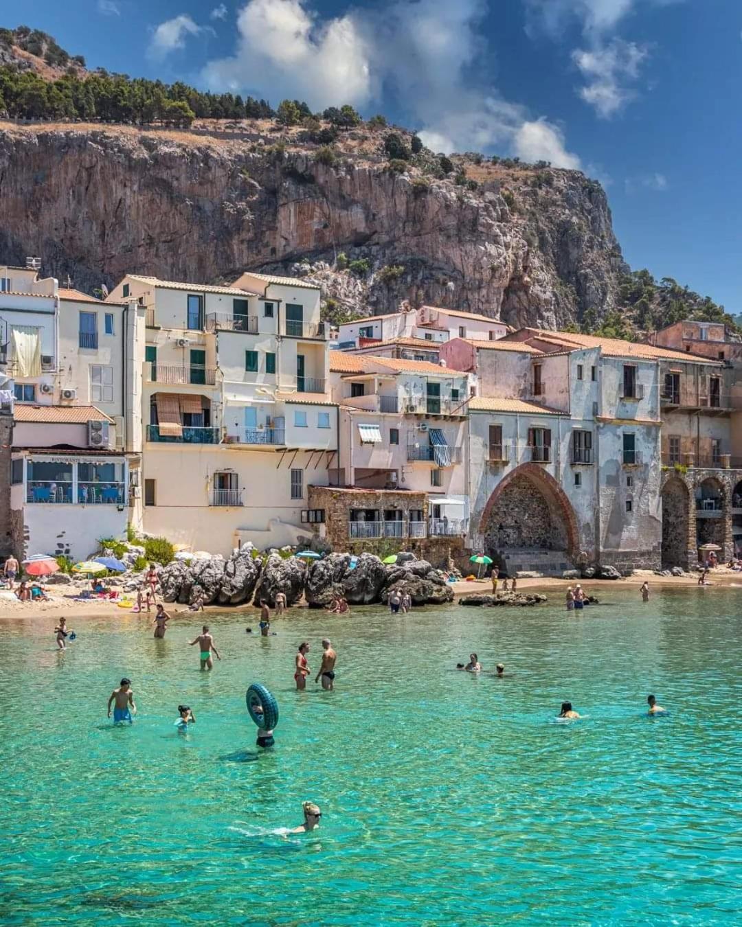 Kalura Sea House Leilighet Cefalù Eksteriør bilde